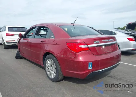2014 Chrysler 200 Lx из США, поврежденный, VIN 1C3CCBAB2EN208833